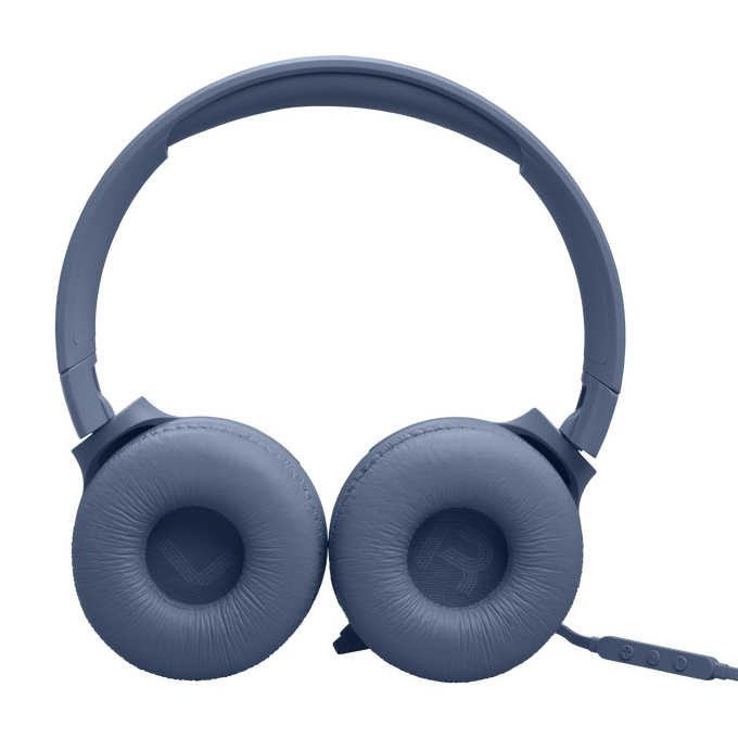 JBL Tune 520C USB-C - Blue - Hi-Res wired on-ear headphones - Detailshot 1 image number null